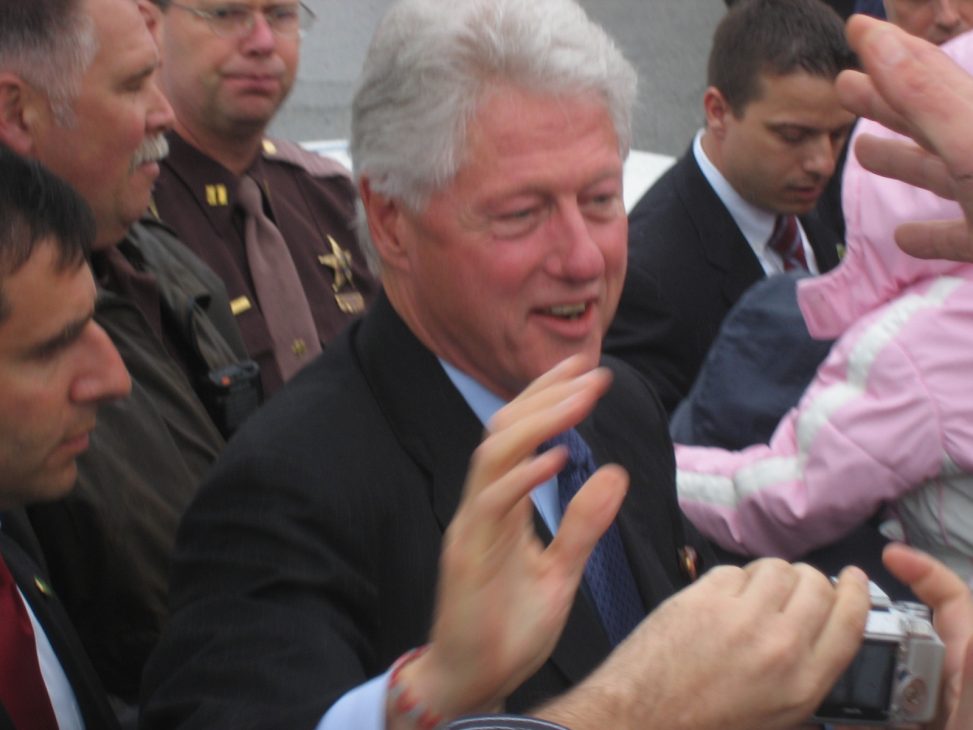 Shaking Hands with Bill Clinton - 2008 - Photos from Chris Hardie