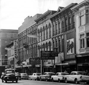 Main Street West of 8th - 1960 - Photos from Chris Hardie