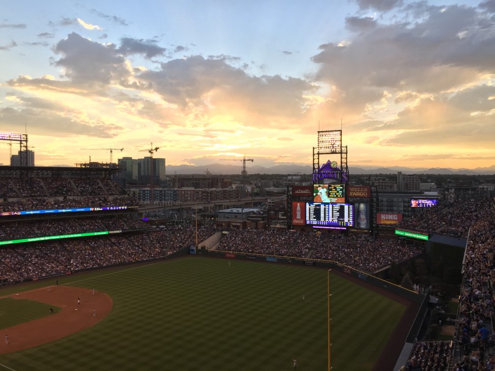 Rockies Game Photos from Chris Hardie