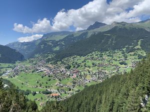 View of Grindelwald from Alp Pfingstegg - Photos from Chris Hardie